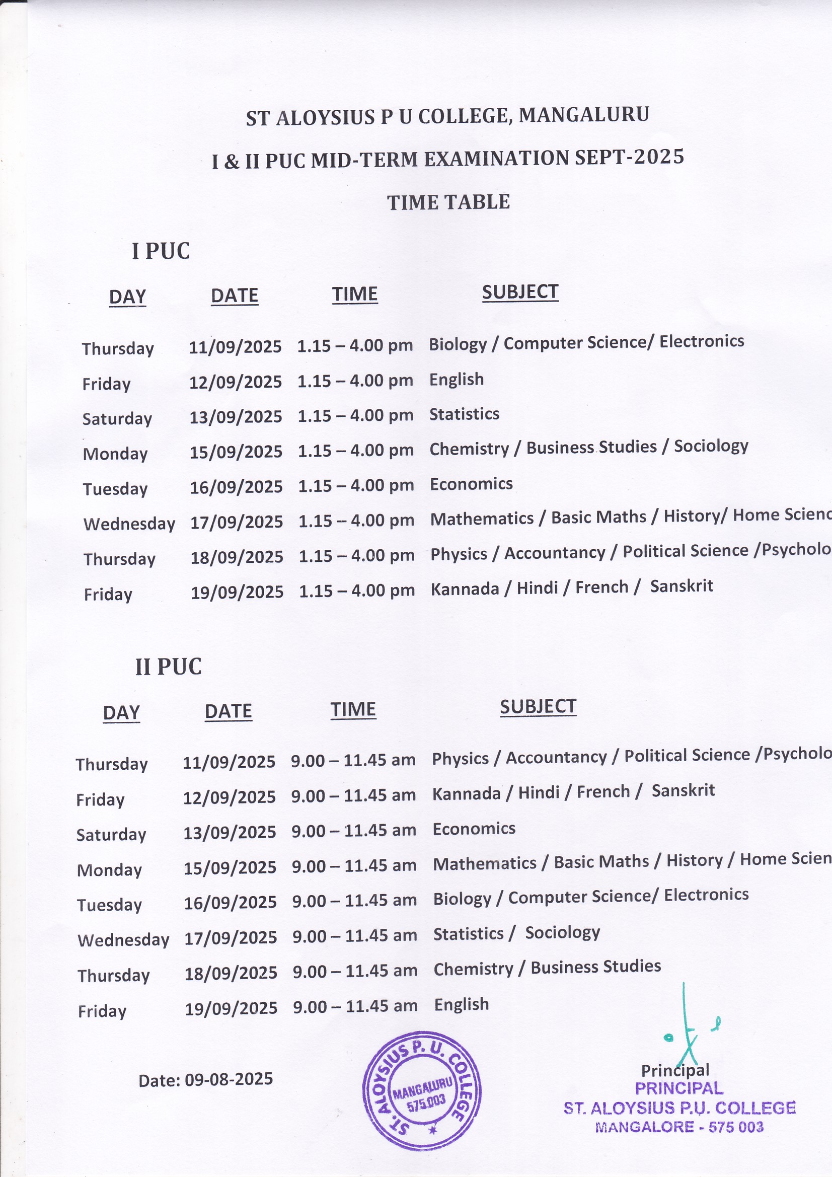SUPPLEMENTARY EXAMINATION MAY